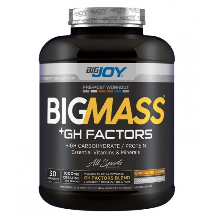 BİG JOY BİG MASS + GH FACTORS 3000 GR