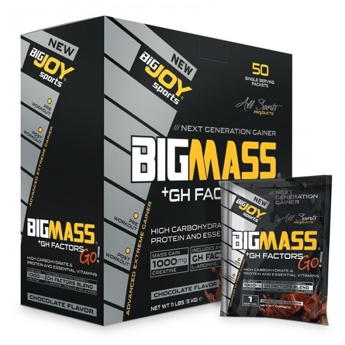 BİG JOY BİG MASS + GH FACTORS GO 5000 GR - 50 PAKET