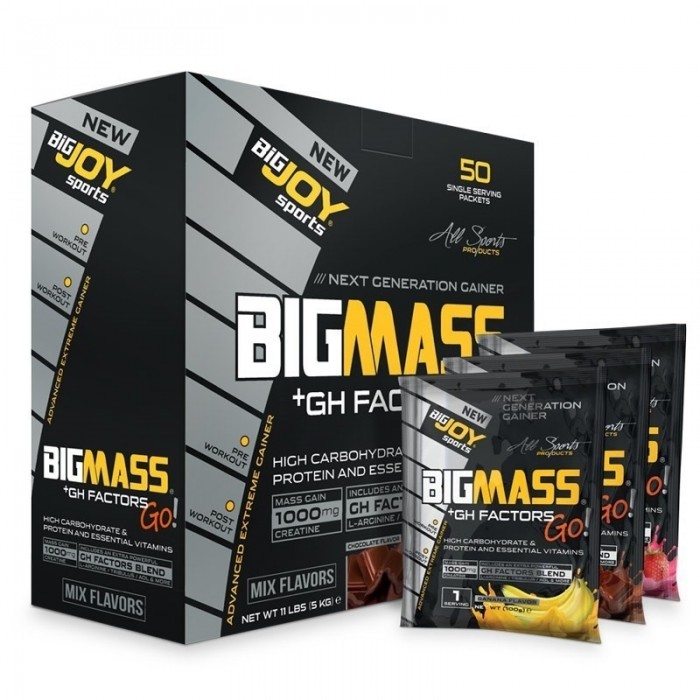 BİG JOY BİG MASS + GH FACTORS GO 5000 GR - 50 PAKET